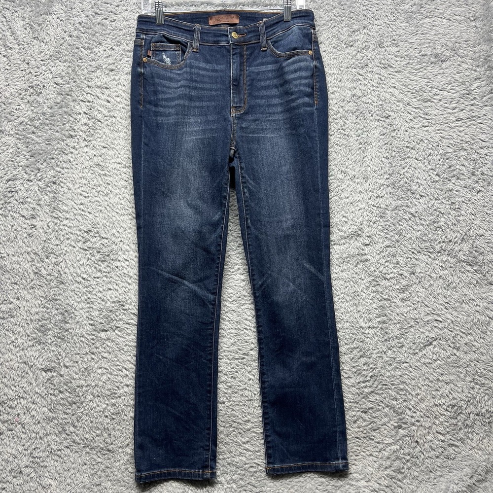 Judy Blue Jeans Womens 11/30 Skinny Fit Capri Stretch Pockets Casual Everyday